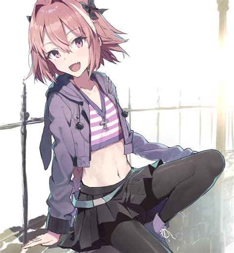 Yeah, the eyes are where the nose should be. . Astolfo panties